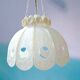 Vintage white kitchen lamp small chandelier