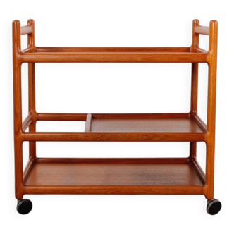 Dänischer Servierwagen aus Teak von Johannes Andersen Trolley