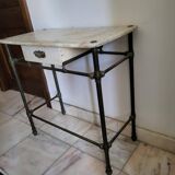 original 1900 marble decoration table