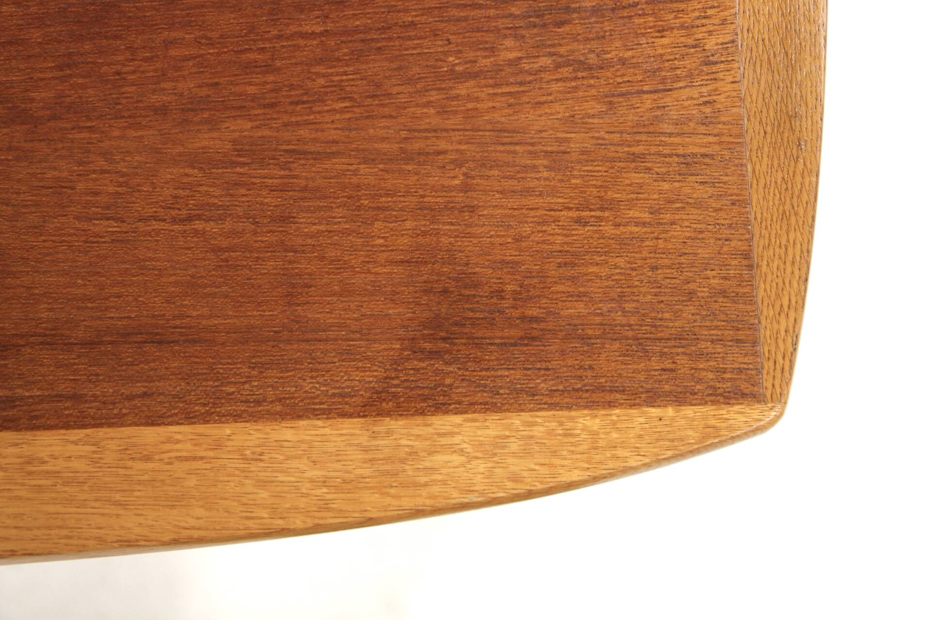 Scandinavian teak and oak dining table, Sweden, 1960s