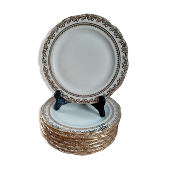 Limoges Chapus Frères porcelain plates
