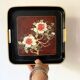Japanese lacquered wood tops, 80s