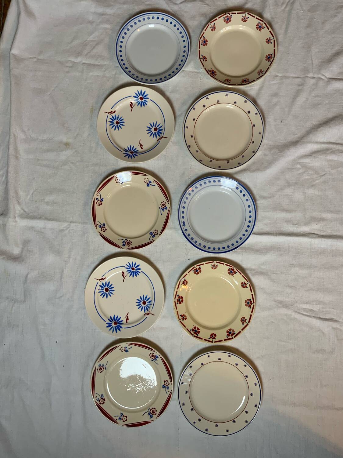 Mismatched plates Iron Earth