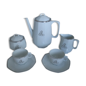 Service à café en porcelaine