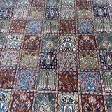 Tapis d'orient iran Moud. Laine et soie: 1.96 X 3.03 M