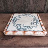 Antique French porcelain trivet
