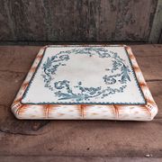 Trivet antique en porcelaine Français