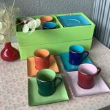 Apilco coffee cups, 2 boxes of 4 cups