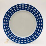 6 Guy Degrenne porcelain plates.