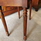 Abating side table, 19th century, solid mahogany