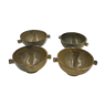 Set of 4 Ben-Ahin ceramic bowls