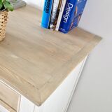 Bahut jam maker solid pine white