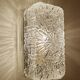 Vintage Brutalist Glass Sconce