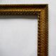 Antique gilded wooden frame for 212 x 272 mm subject