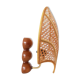 Apply shell in vintage cannage