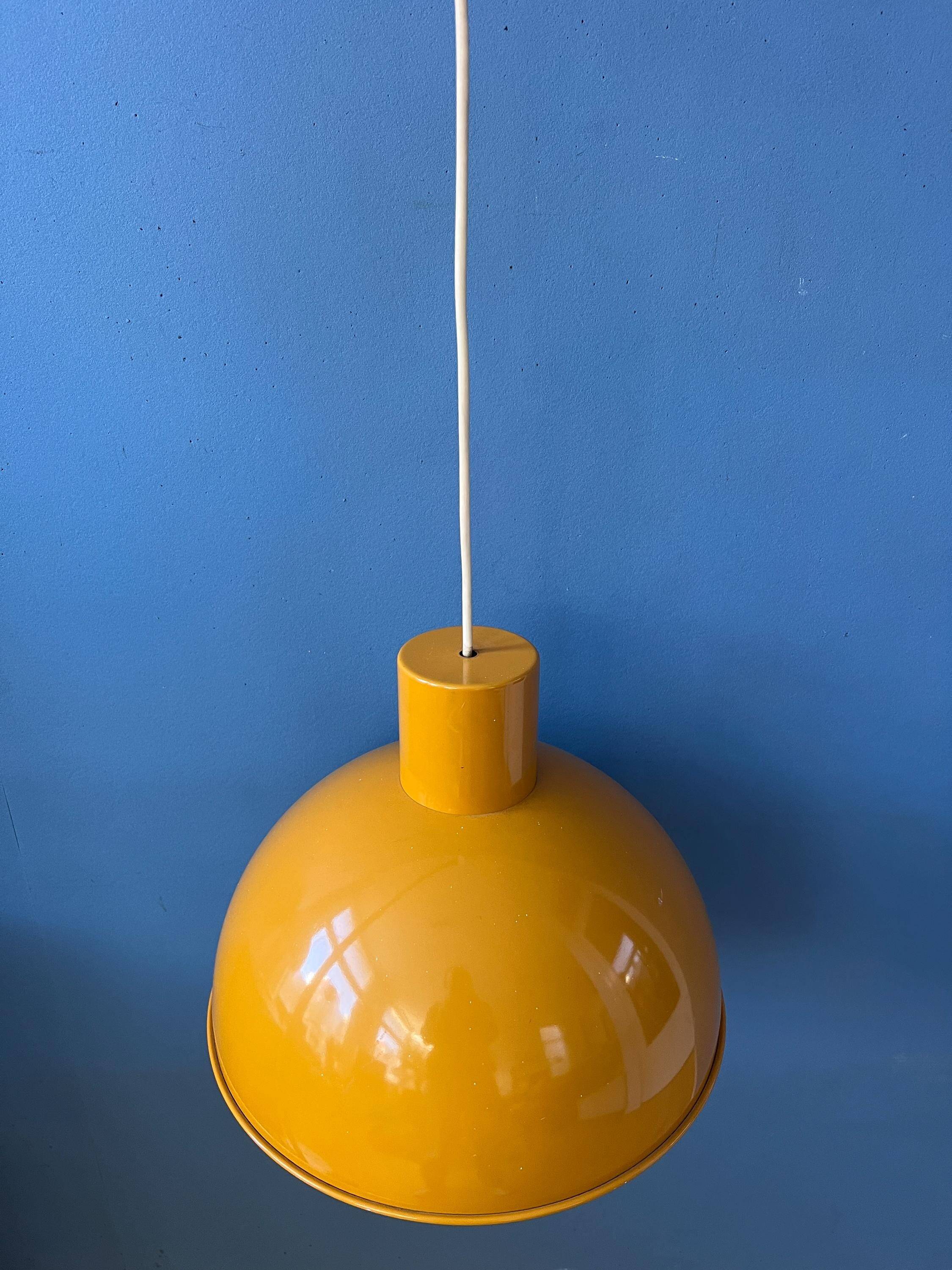 Suspension en émail jaune par Joe Hammerborg pour Fog & Mørup