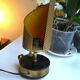 Perforated metal lamp TV atmosphere 50s