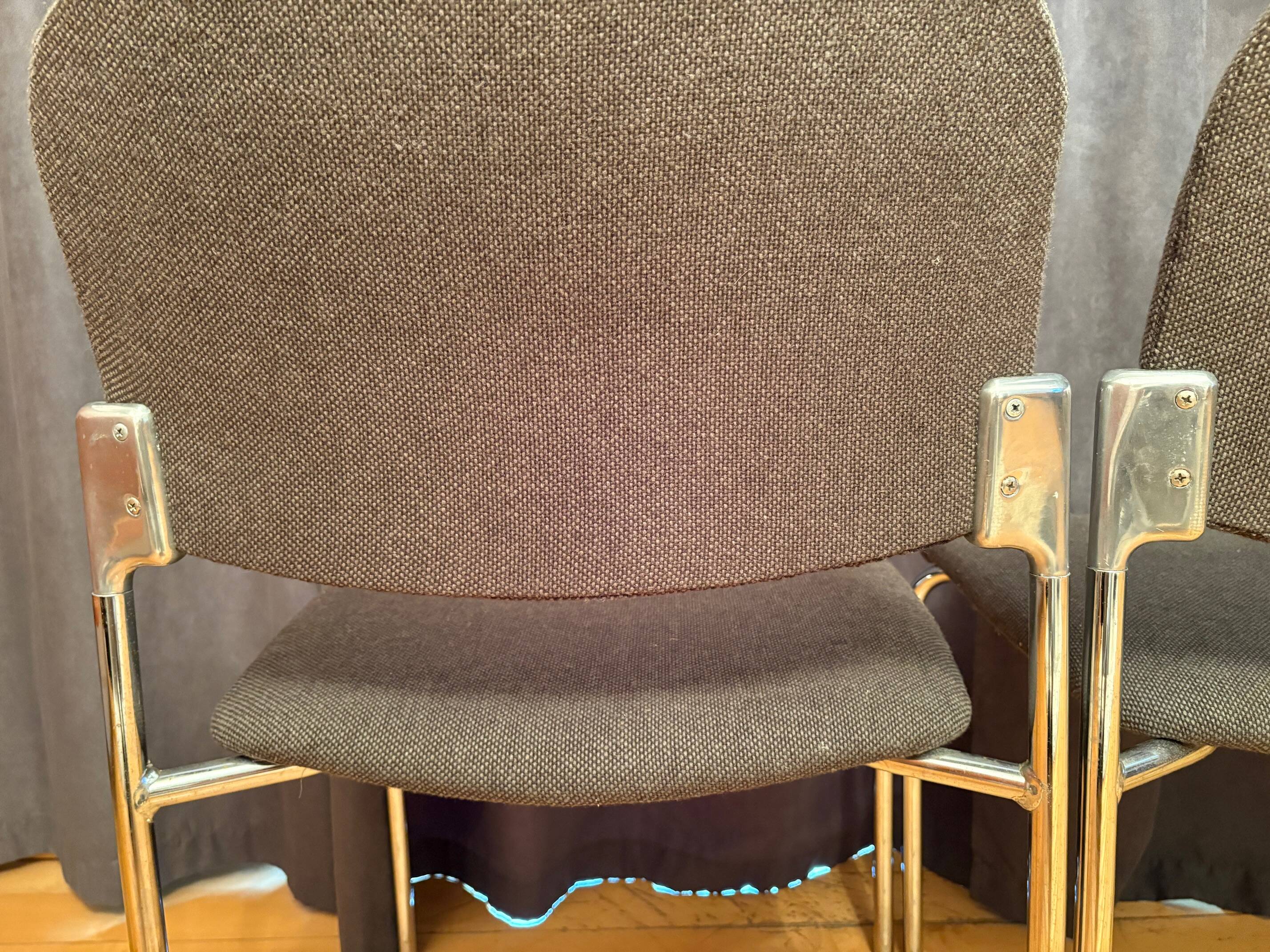 Set of four chairs, 1980s