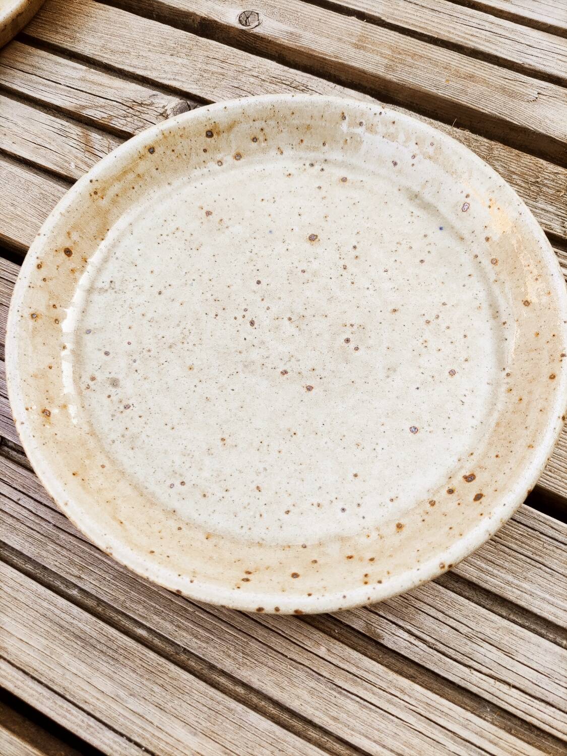 Migeon La Borne stoneware plate