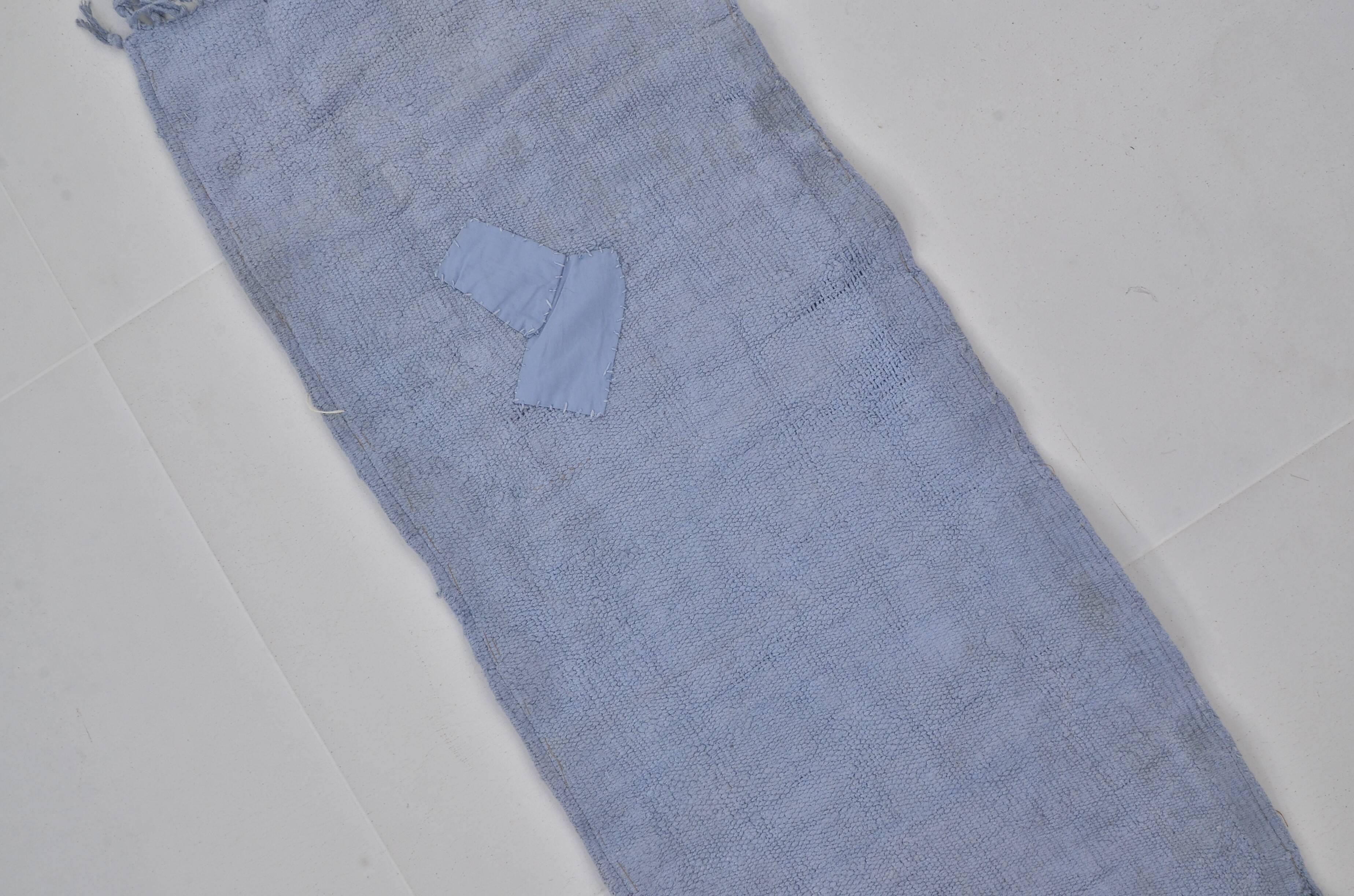 Blue Vintage Hmep Runner Rug sku 1600