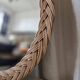 Period rattan mirror