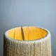 Ceramic And Sisal Table Lamp By Agne Aronsson, Sweden, 1960S