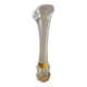 Vase soliflore vintage en cristal - Val Saint-Lambert