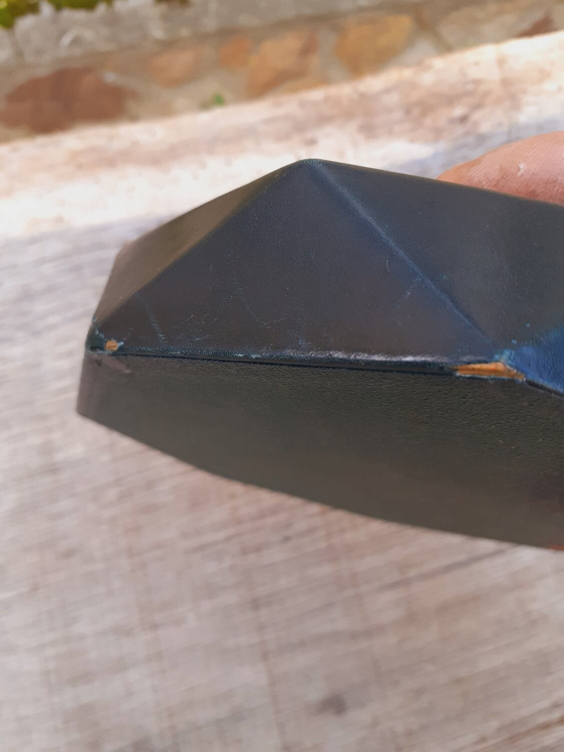 Ashtray Le Tanneur and crystal Val St Lambert