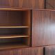 Danish wall bookcase by Thygesen and Sorensen in rosewood, 1960