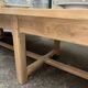 Solid oak farmhouse table