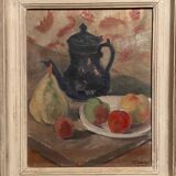 Still life with pears and apples, early 20th century