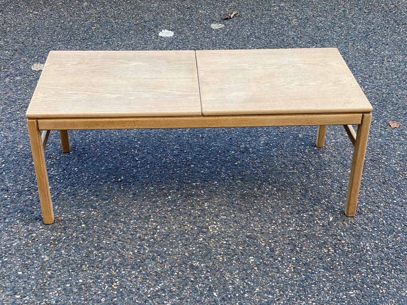 60s Scandinavian Oak Coffee Table "Casino" by Tingströms