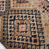 3x10 blue & brown persian runner rug, 91x295cm sk 18084 free shipping