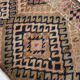 3x10 blue & brown persian runner rug, 91x295cm sk 18084 free shipping