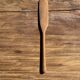 Small spatula, teak spreading knife, Indonesian monoxyle L18 l2.
