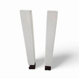 Floor lamps by Christian Koban for DOM. Hard to find. Some signs of age / 1980s