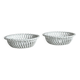 pair of antique twisted porcelain bowls