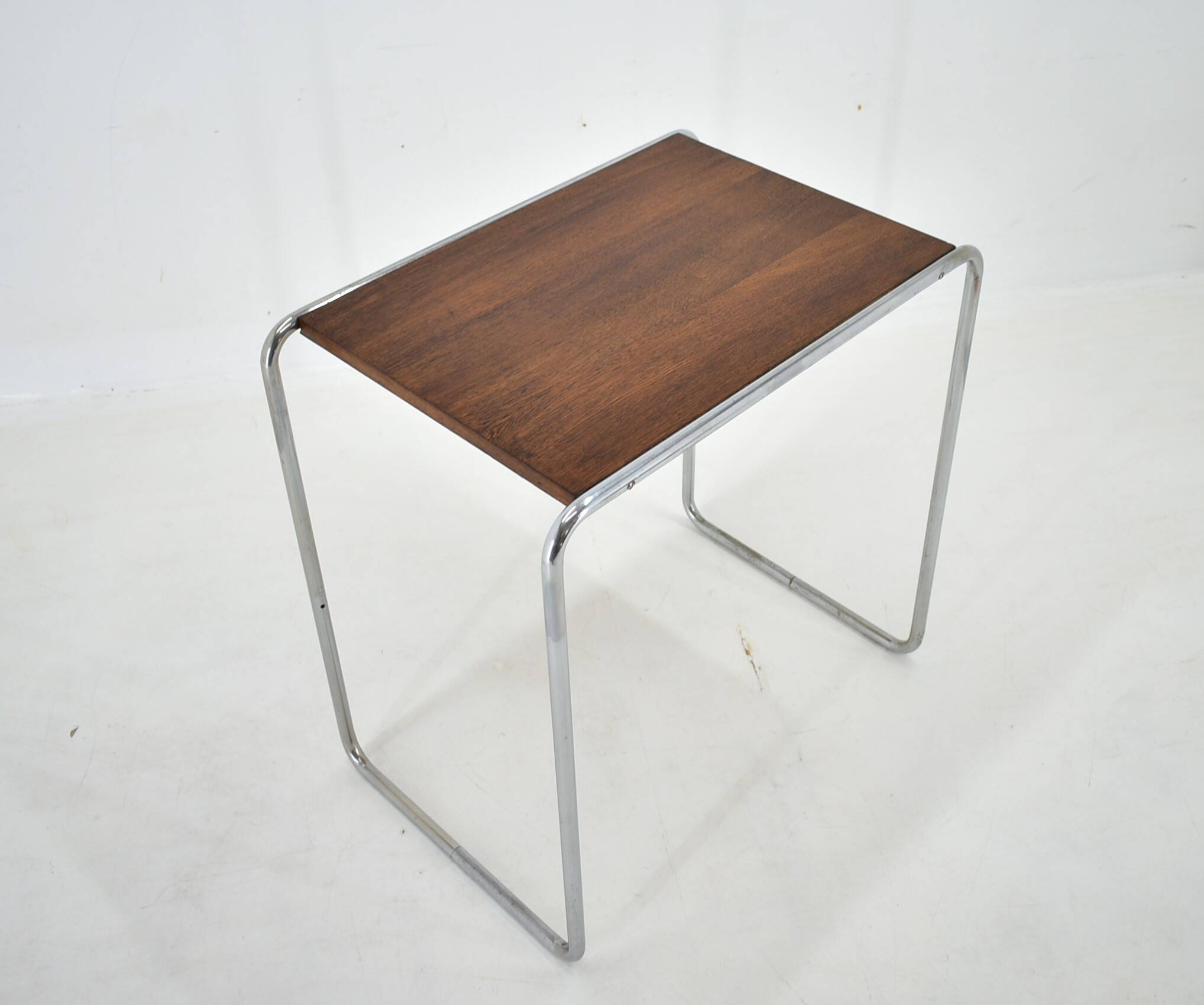 Table Bauhaus Chromée par Marcel Breuer pour Mucke Melder, 1930s