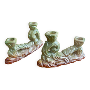 2 chandeliers hubert