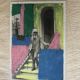 Pastels gras sur photo ancienne _ Cornwall 1920