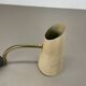 Rare adjustable diabolo brass stilnovo style wall ceiling light, italy 1950