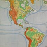 Vidal-Lablache - American Continent map