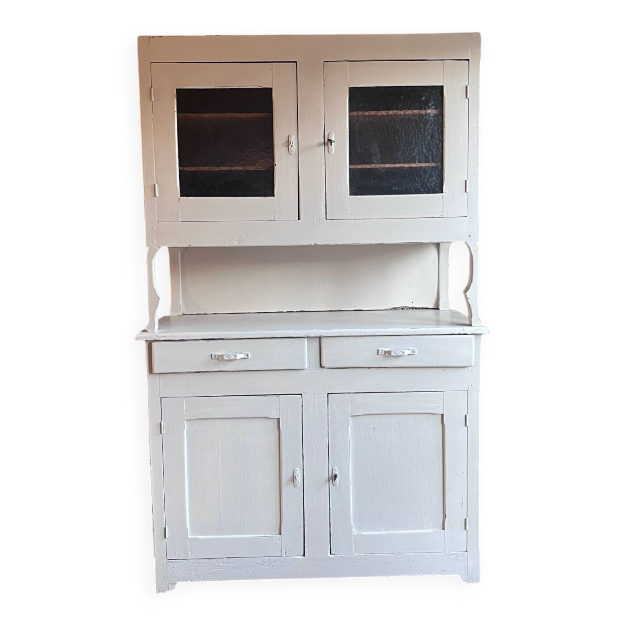 Double glass body buffet