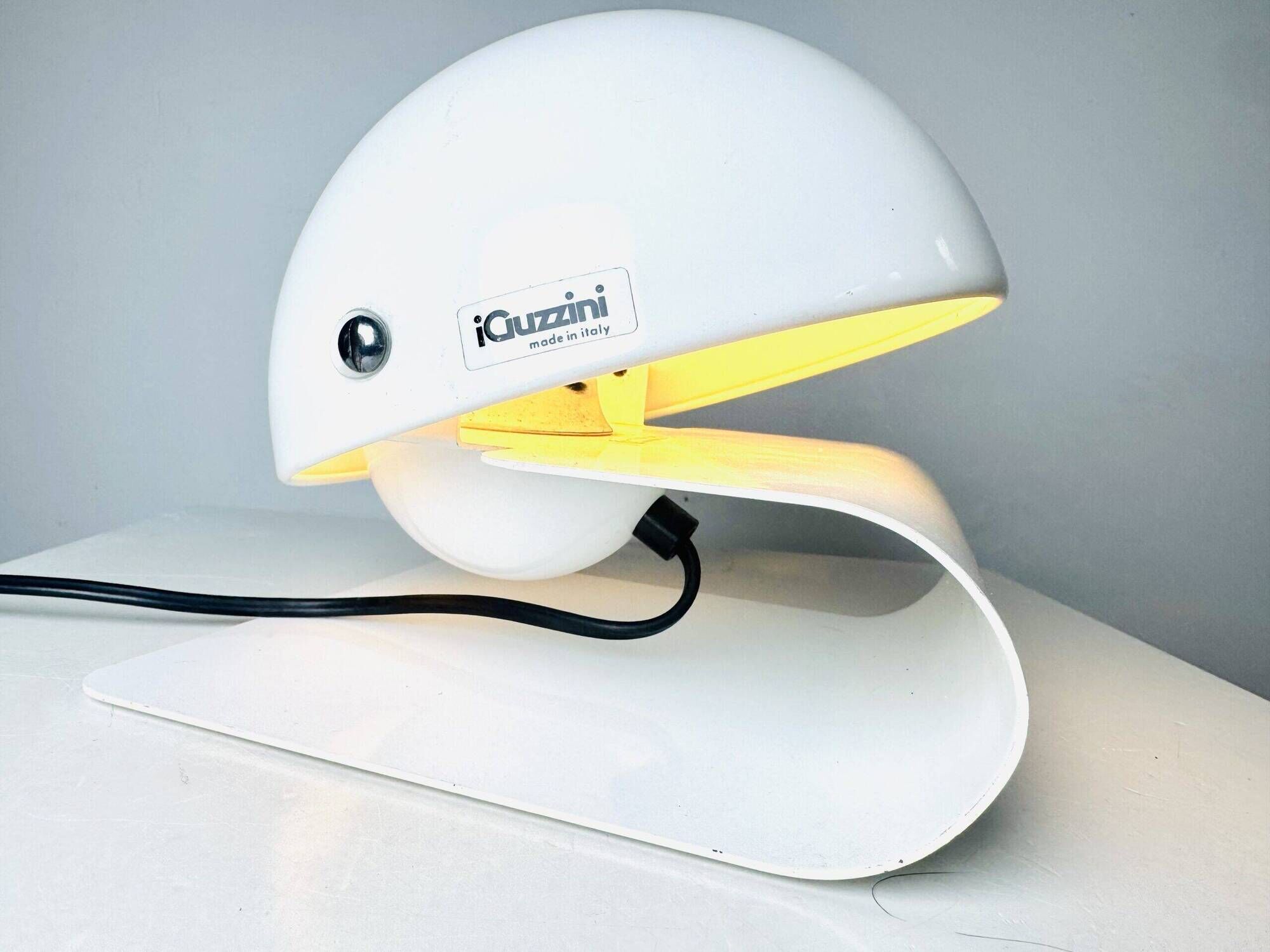 Bugia Desk Lamp By Giuseppe Cormio For Iguzzini, Italy 1970S