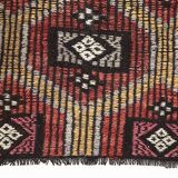 2x7 kilim handmade vintage distressed kilim runner, 61x214 cm