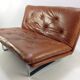 Vintage Leather Sofa by Kho Liang Ie for Artifort, 1960s
