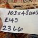 Vintage turc Mini Kilim 103x48 cm laine petit Kelim Runner, shabby Chic
