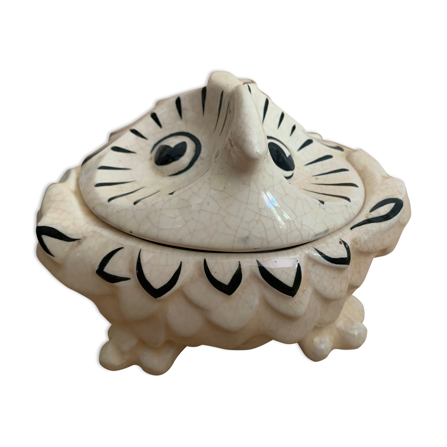 Owl of the brand slams its calvados ogeval - Longwy enamel manufacturing