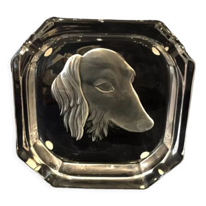 Cendrier en cristal de - sevres
