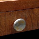 Bedside table - Art Deco occasional furniture in the shape of a "lyre"